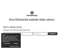Tablet Screenshot of elemental.hr